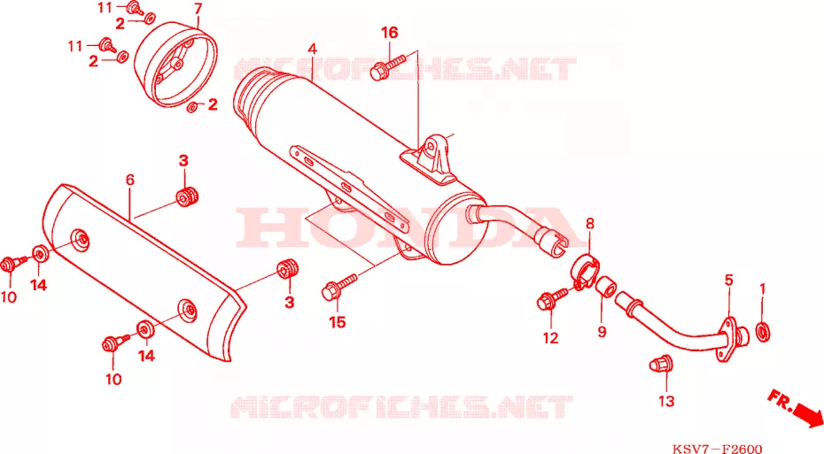 UITLAATDEMPER Honda SCOOTER 250 FORZA 2007  NSS250X7
