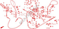 HENDEL HEFBOOM/SCHAKELAAR/KABEL(SH125D/150D) voor Honda SH 150 D REAR DRUM BRAKE ED 2009