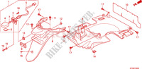 ACHTER STROOMLIJNKAP voor Honda SH 300 ABS TOP BOX 2011