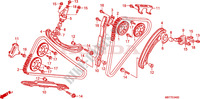 NOK KETTING/SPANNER voor Honda XL 1000 VARADERO ABS RED 2009