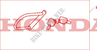 U LOCK 120/340 voor Honda XL 1000 VARADERO ABS 2008