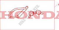 U SLOT 105/245 voor Honda XL 1000 VARADERO ABS 2008