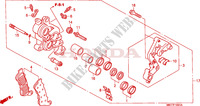 VOOR REMKLAUW(R.) (XL1000VA) voor Honda XL 1000 VARADERO ABS RED 2009