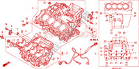 KRUKASCARTER (CBF600S8/SA8/N8/NA8) voor Honda CBF 600 NAKED ABS 34HP 2008