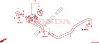 LUCHTINJEKTIE REGELAAR KLEP(2) voor Honda CBF 600 NAKED 2009