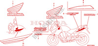 MERK voor Honda CBF 600 NAKED 34HP 2008