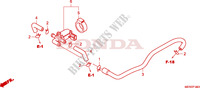 LUCHTINJEKTIE REGELAAR KLEP voor Honda CBF 600 FAIRING ABS 2009