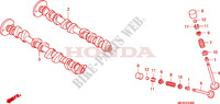 NOKKENAS/KLEP voor Honda CBF 600 FAIRING ABS 2009