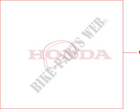 TOP BOX PAD voor Honda CBF 1000 S ABS 2007