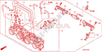 GAS HUIS voor Honda CBF 1000 T ABS 2009