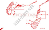 KNIPPERLICHT voor Honda CBF 1000 ABS 2011