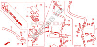 VOORREM HOOFDCILINDER(VT750C2/C2F/C2B) voor Honda SHADOW VT 750 2010