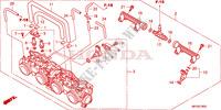 GAS HUIS voor Honda CB 600 F HORNET STRIPE 34HP 2010