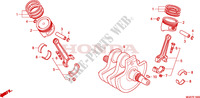 KRUKAS/ZUIGER voor Honda VT 750 S 2011