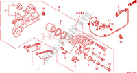ACHTER REMKLAUW(CBR600FA) voor Honda CBR 600 F ABS 2011