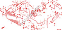 RADIATOR voor Honda CBR 600 F SPECIAL 2011