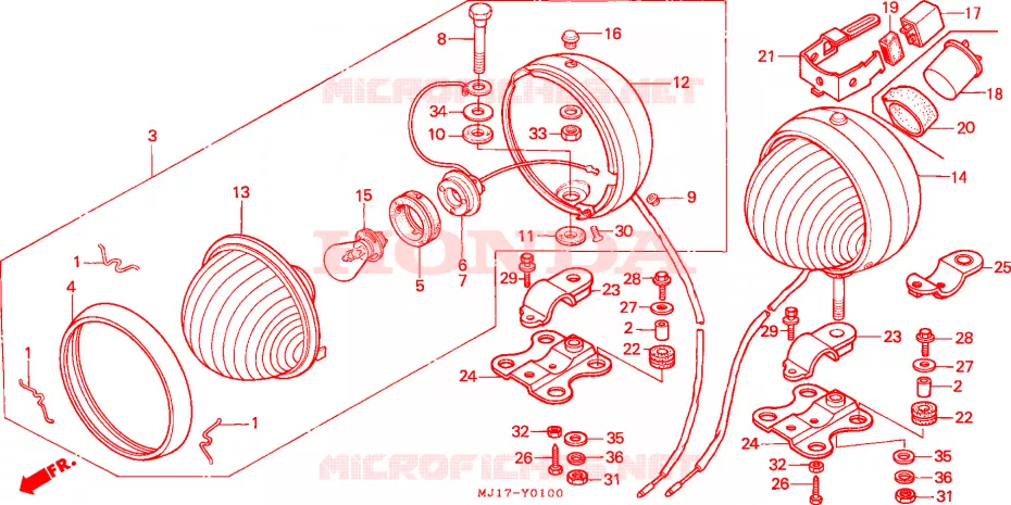 PATROUILLE LICHT Honda MOTO 750 CBX 1990  CBX750P2L
