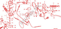HENDEL HEFBOOM/SCHAKELAAR/KABEL voor Honda FOURTRAX 500 FOREMAN RUBICON Hydrostatic 2011
