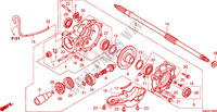 LAATSTE VERSNELLING voor Honda FOURTRAX 500 FOREMAN RUBICON Hydrostatic 2010