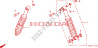 ACHTER KUSSEN voor Honda FOURTRAX 680 RINCON 2010