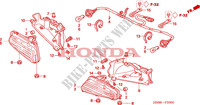ACHTERLICHT voor Honda FOURTRAX 680 RINCON 2010 2010