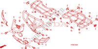 DRAGER voor Honda FOURTRAX 500 FOREMAN RED 2006