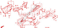 CHASSIS AFDEKKING voor Honda FOURTRAX 500 FOREMAN 4X4 Electric Shift 2008 2008