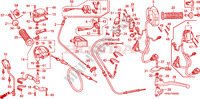 HENDEL HEFBOOM/SCHAKELAAR/KABEL voor Honda FOURTRAX 500 FOREMAN 4X4 Electric Shift, Power Steering 2009