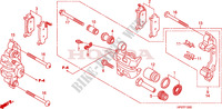 VOOR REMKLAUW voor Honda FOURTRAX 500 FOREMAN 4X4 Electric Shift, Power Steering 2011