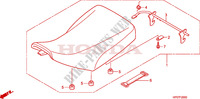 ZITTING voor Honda FOURTRAX 500 FOREMAN 4X4 RED 2012