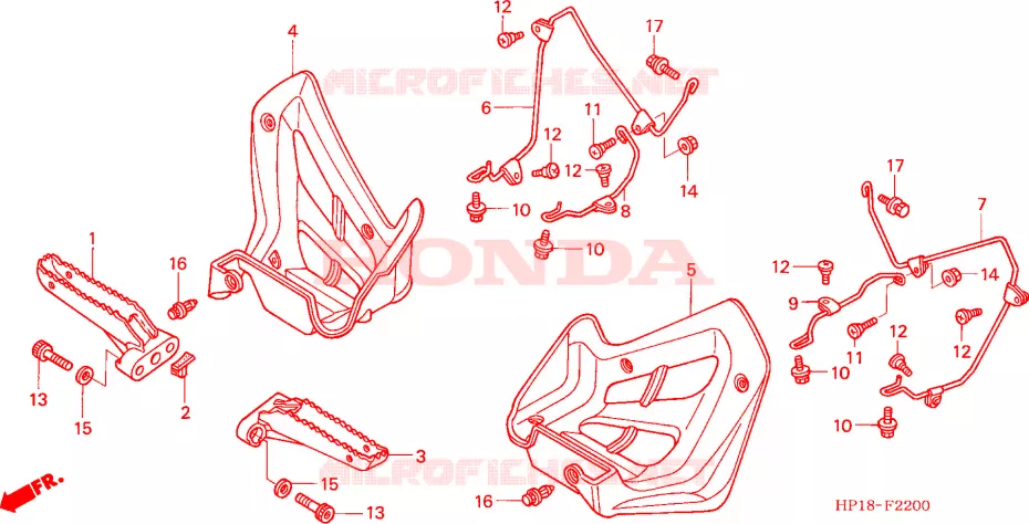 OPSTAP Honda ATV 450 FOURTRAX 2007  TRX450ER7
