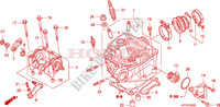 CILINDERKOP voor Honda TRX 450 R SPORTRAX Electric Start 2009