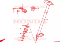 STURING AS voor Honda TRX 450 R SPORTRAX Kick start 2009