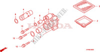 OLIEPOMP voor Honda FOURTRAX 420 RANCHER 4X4 Manual Shift 2007