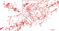 VOOR KRUKAS AFDEKKING voor Honda FOURTRAX 420 RANCHER 4X4 Manual Shift 2008