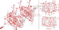 KRUKASCARTER voor Honda FOURTRAX 420 RANCHER 4X4 PS RED 2010