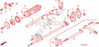 SCHAKELING VORK voor Honda FOURTRAX 420 RANCHER 4X4 Manual Shift 2010