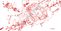VOOR KRUKAS AFDEKKING voor Honda FOURTRAX 420 RANCHER 2X4 Electric Shift 2009