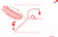 ACHTERLICHT voor Honda TRX 700 XX 2011