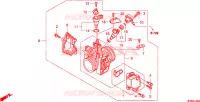 GAS HUIS voor Honda TRX 700 XX 2011
