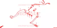 PEDAAL voor Honda TRX 700 XX 2011