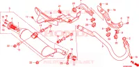 UITLAATDEMPER voor Honda TRX 700 XX 2011