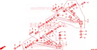 VOOR ARM voor Honda TRX 700 XX 2011
