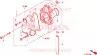 WATERPOMP voor Honda TRX 700 XX 2011