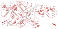 UITLAATDEMPER(2) voor Honda CRF 450 R 2011