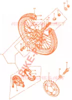 F08 voor Honda AMIGO 50 4 STROKE 1973