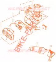 F21 voor Honda AMIGO 50 4 STROKE 1973