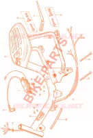 F09 voor Honda AMIGO 50 4 STROKE THE GRADUATE 1973