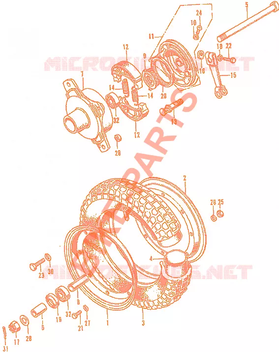 F05 Honda MOTO 70 DAX 1973  ST70K2_4