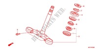 STURING STANG/BOVENSTE BRUG voor Honda CROSSRUNNER 800 2011
